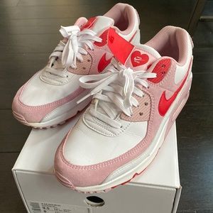 Air Max 90 Love Letter - White/Pink/University Red